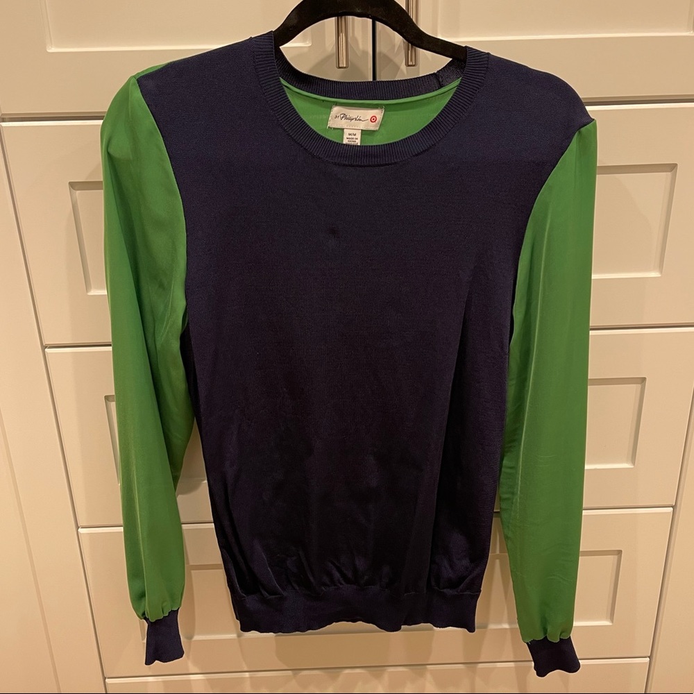 3.1 Philip Lim for Target 2 toned crew neck shirt